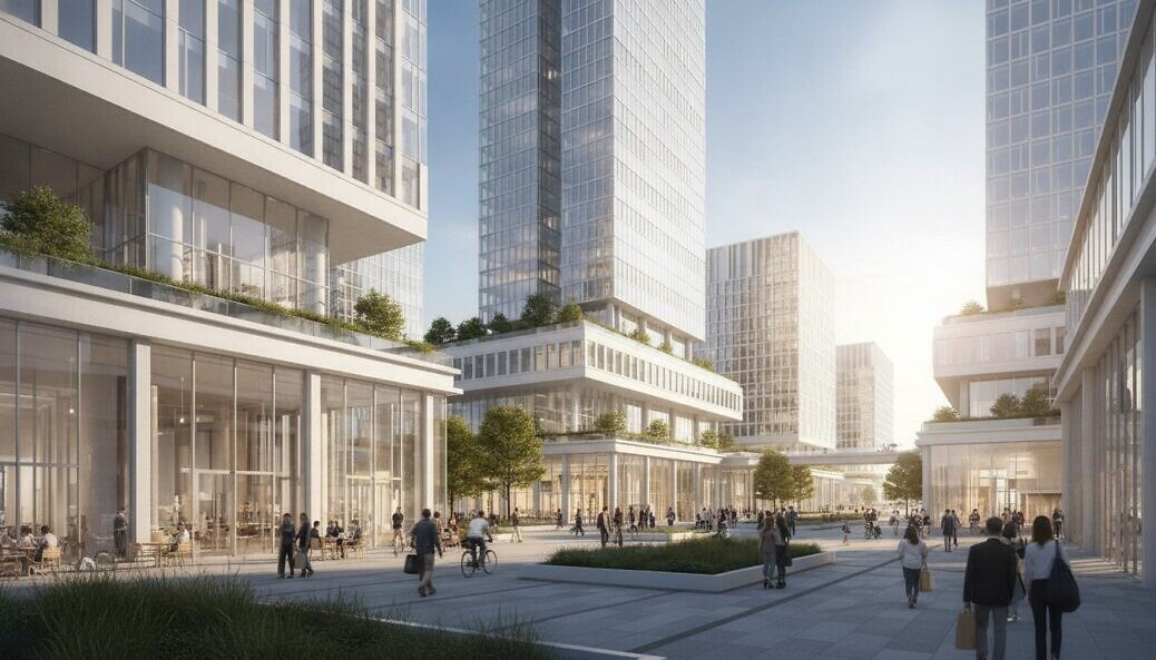 Architectural Visualisation for Mixed-Use Planning